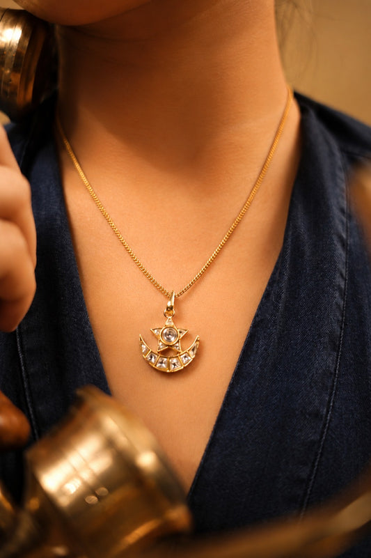 Star Moon Pendant