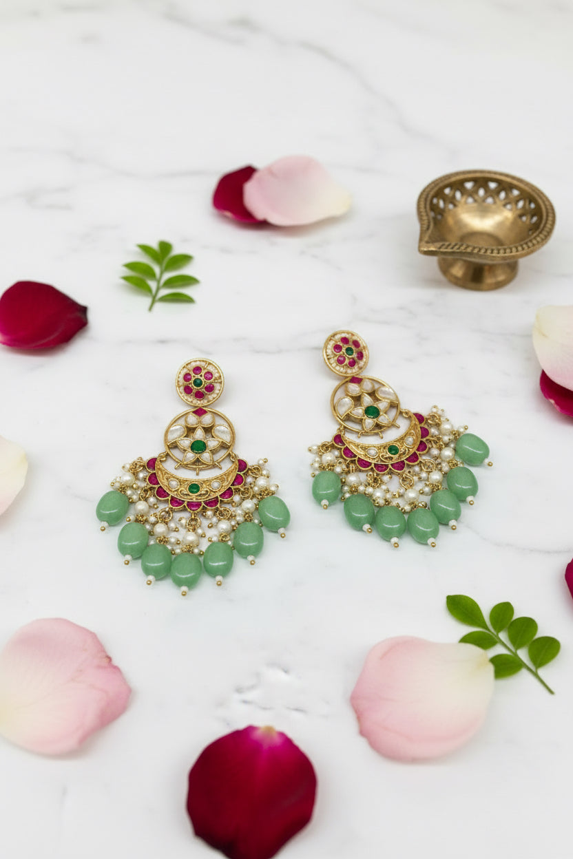 Star Kundan Chandbali
