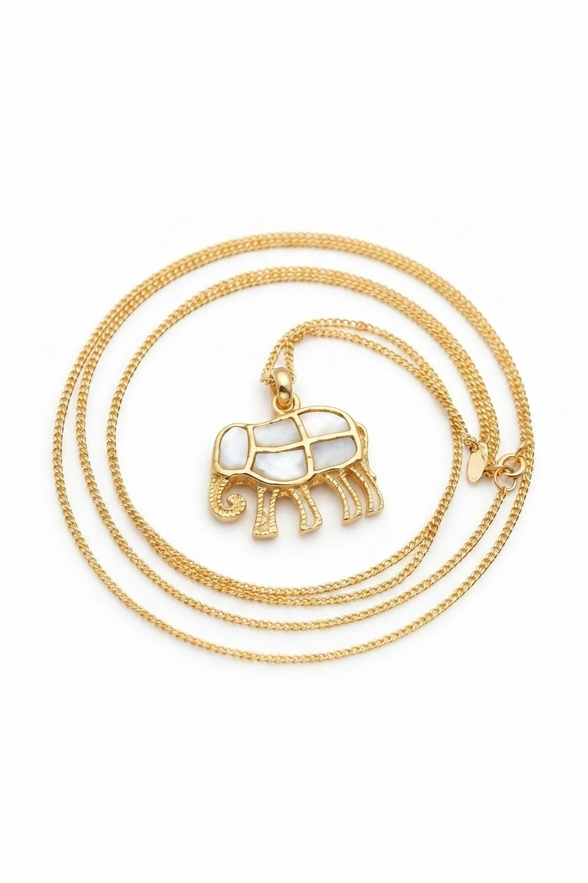 Elephant Pendant Necklace