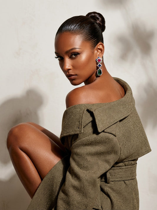 Blossom Tiered Drop Earrings