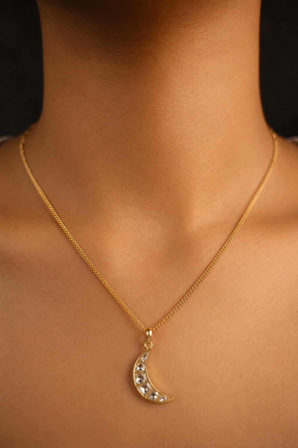 Crescent Moon Pendant