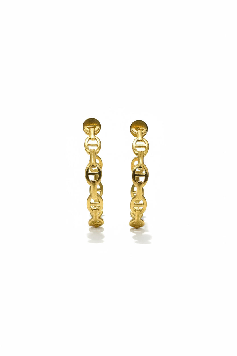 Oval Cut Hoops
