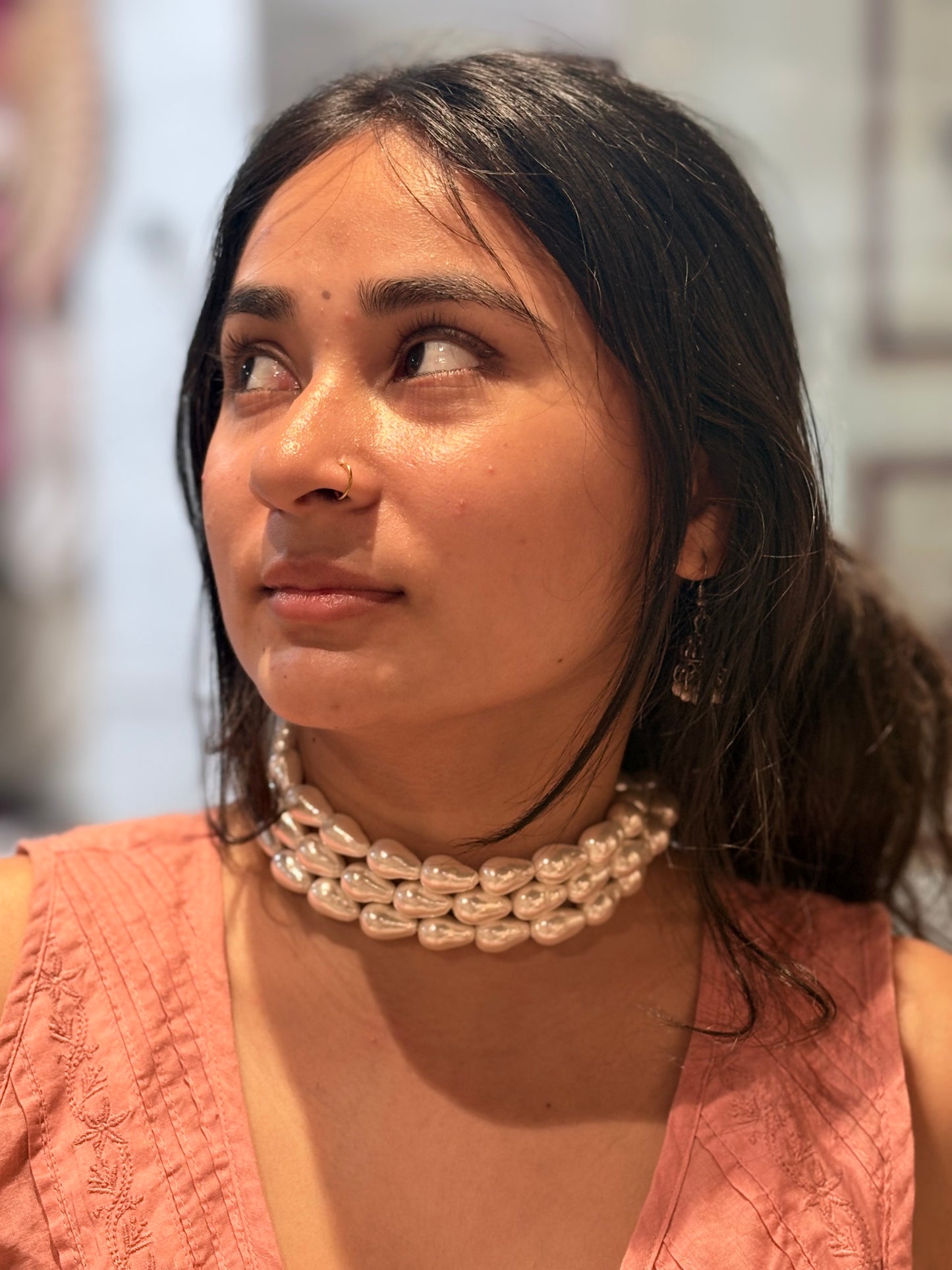 Pearl Choker Necklace