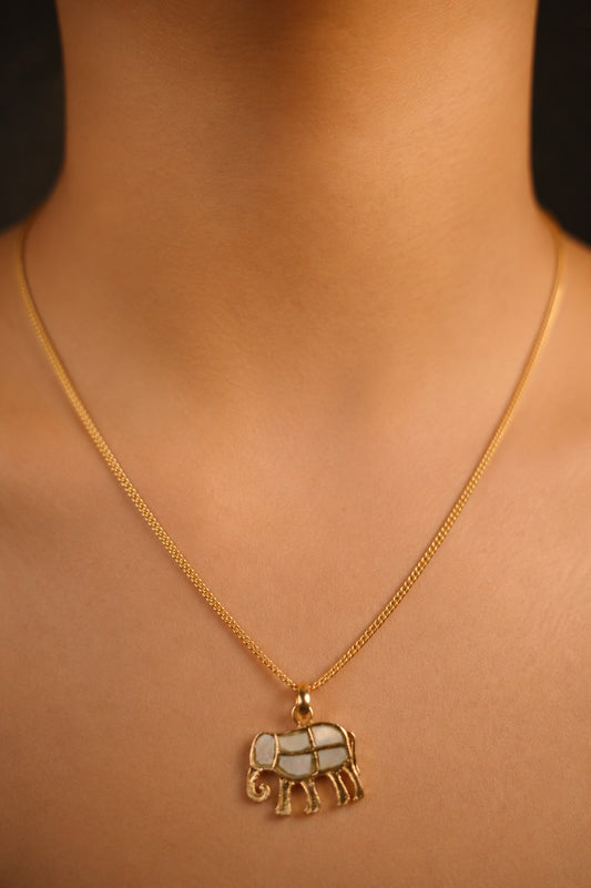 Elephant Pendant Necklace