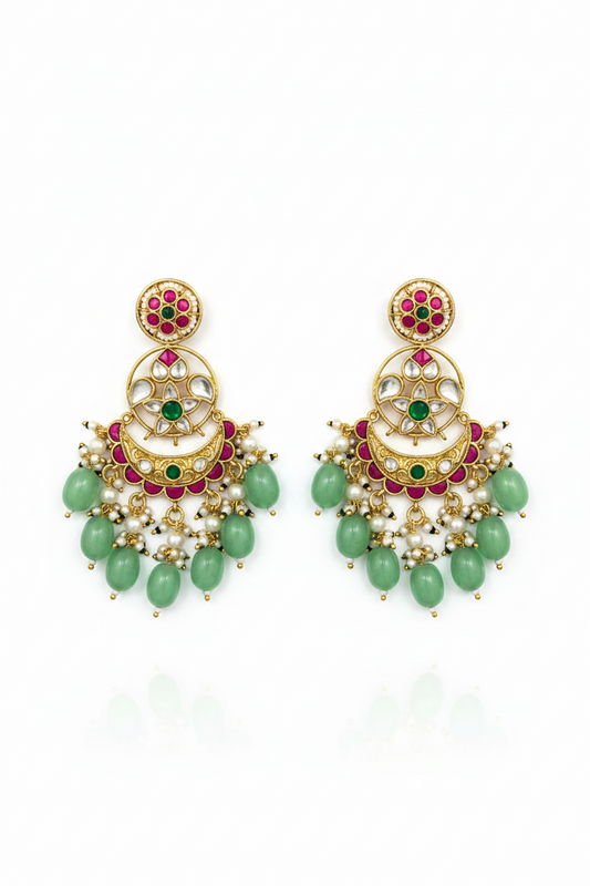 Star Kundan Chandbali