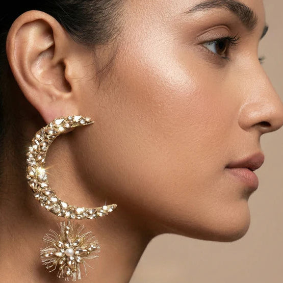 Chaand Sitara Earrings