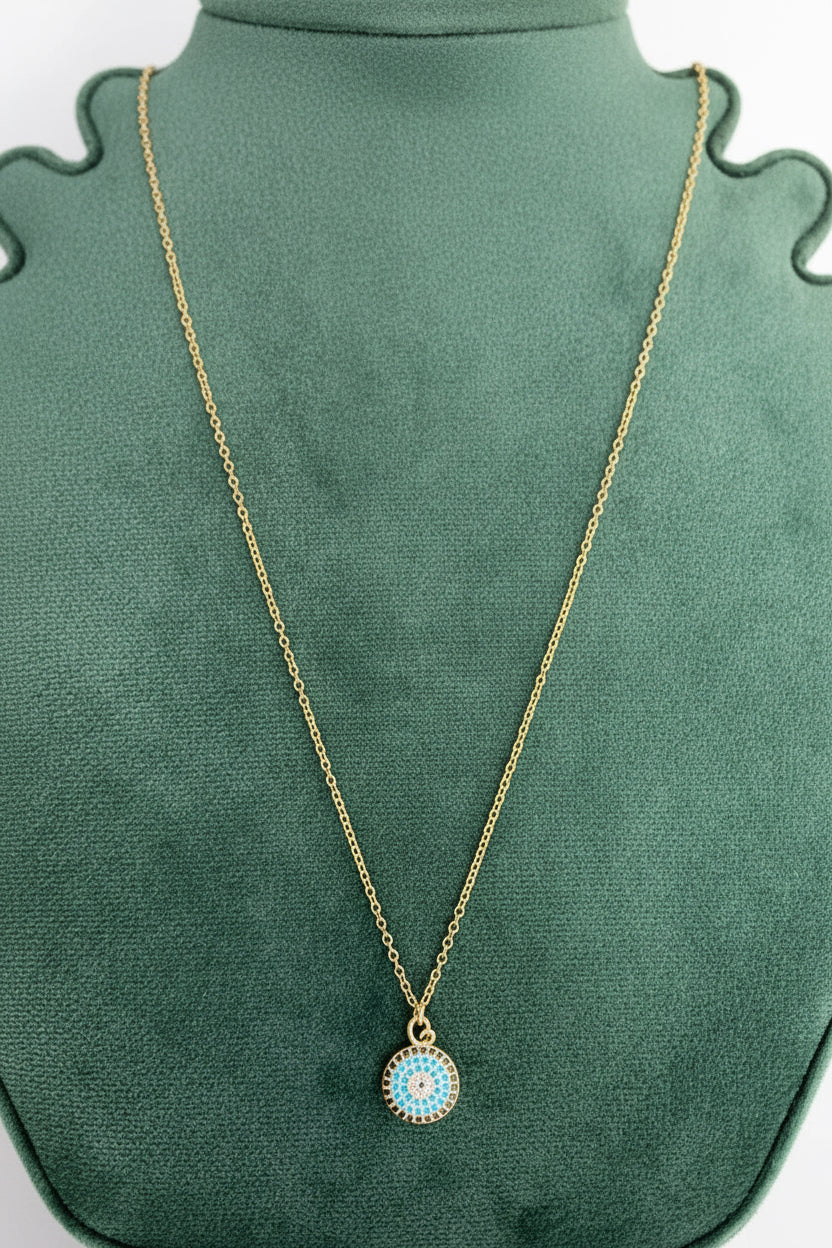 Display that Evil Eye Pendant Necklace