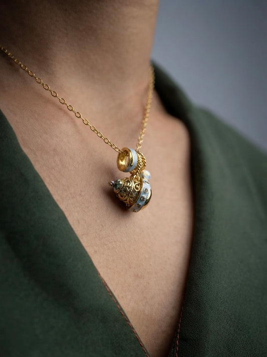 Lucky Gourd Charm Drop Pendan