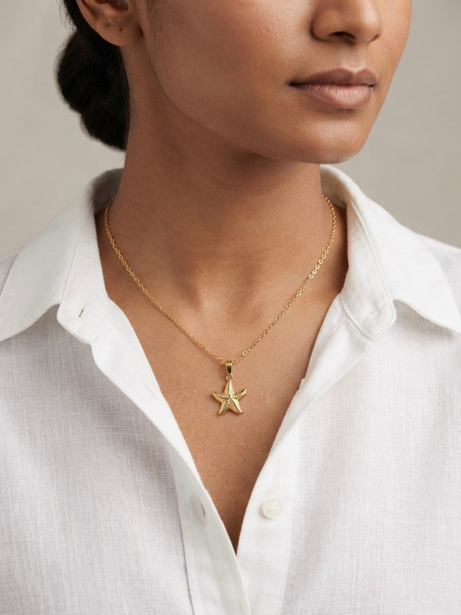 Starfish Pendant necklace
