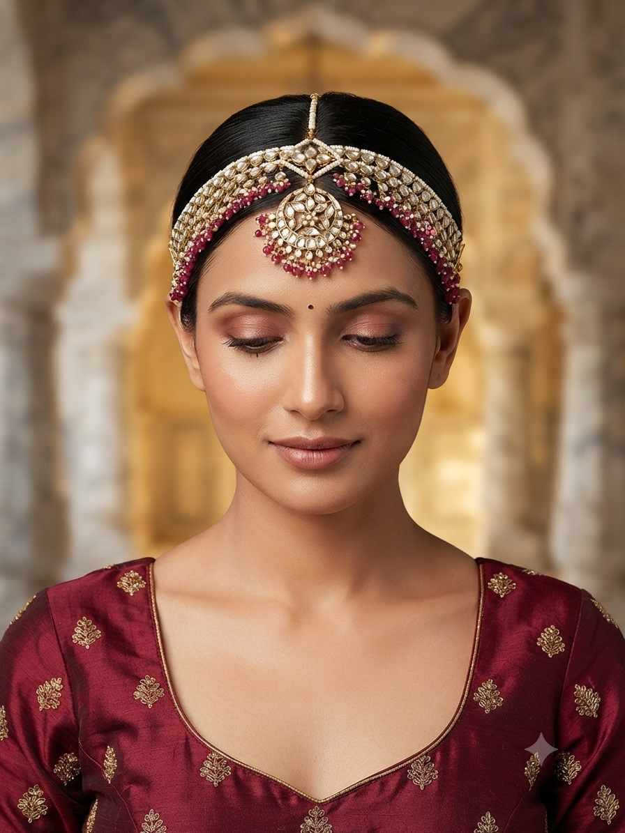 The Royal Kundan Mathapatti